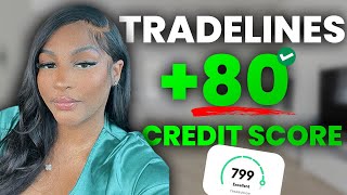 Tradelines For FAST Credit Boost [upl. by Nochur]