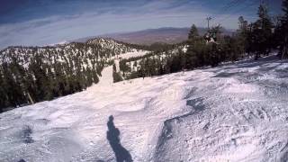 Comet Cats at Little Dipper Mogul Trail at Heavenly 2212016 [upl. by Yalcrab]