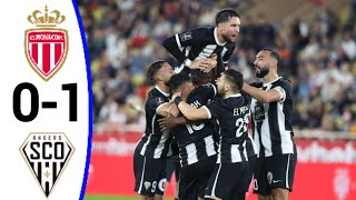 Monaco vs Angers 01 JeanEudes Aholou Goal All Goals and Extended Highlights [upl. by Melesa321]