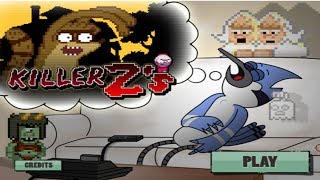 Cartoon Network Games Regular Show  Killer Zs GameplayWalkthroughPlaythrough [upl. by Tekcirk597]