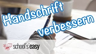 Handschrift verbessern  So wird sie schöner [upl. by Yerok]