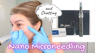 Nano Microneedling and Chatting about my latest DIYs  PDOThreadsDIY [upl. by Nashner]