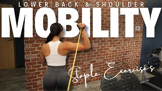 Your Next MOBILITY Day for Lower Back and Shoulders mobilitytraining Fitness Jumping [upl. by Whitver]