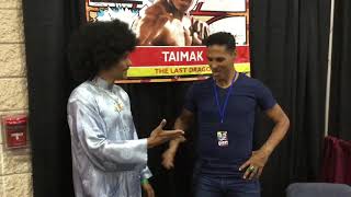 Taimak The last dragon interview Scott Free BRUCE LeRoy fanboy [upl. by Sasnak]