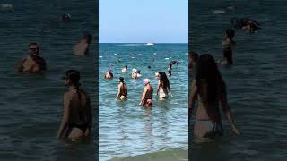 🏊‍♂️Traveling to Greece Beaches Athens Bolivar beach greece greecebeach [upl. by Anircam]