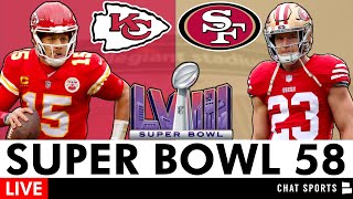 Super Bowl 58 Live Streaming Scoreboard PlayByPlay Highlights  Chiefs vs 49ers On CBS [upl. by Bej320]