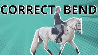 Correct Bending in Dressage Training [upl. by Grissel142]