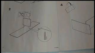 HOW TO ASSEMBLE THE BRIMNES THREE DOOR WARDROBE BY IKEA STEP BY STEP [upl. by Pratte]