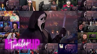 Mortal Kombat 1 Khaos Reigns  Official Ghostface Gameplay Trailer Reaction Mashup 🔞🔪 [upl. by Olvan]