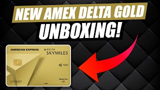 Delta Gold SkyMiles Credit Card 💺 Benefits Worth it  American Express [upl. by Airednaxela]