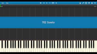 702 Steelo Midi Piano Synthesia [upl. by Lynette]