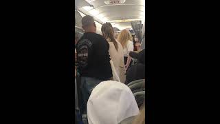 Get Off the Plane Passengers Chastise Woman Refusing to Wear Mask on Flight [upl. by Penney272]