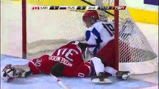 Canada vs Russia  Full Highlights  2012 WJC January 2 2012 [upl. by Nylrahc]