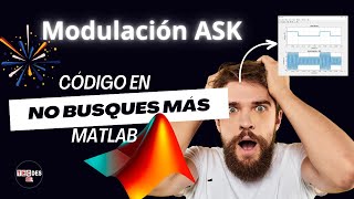 Código FÁCIL ASK OOK modulación  MATLAB  Amplitudeshift keying amplitude amplitudemodulation [upl. by Alletse778]