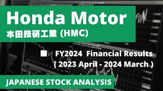 Honda Motor  Japanese stock analysis [upl. by Akli]