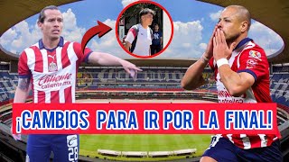 ¡INESPERADO 11 INICIAL CHIVAS LE MUEVE PARA IR POR LA FINAL ANTE EL AMÉRICA [upl. by Edveh]