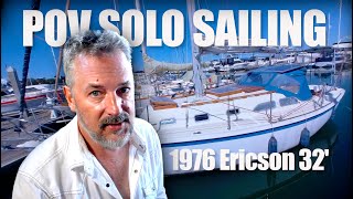 Solo Sailing POV on San Francisco Bay [upl. by Cailean]