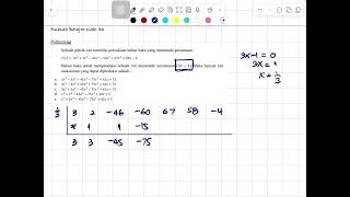 Polinomial Matematika SMA Kelas 11 [upl. by Sewole389]