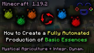 Essences Automation Tutorial MC Mystical Agriculture [upl. by Mahmud]