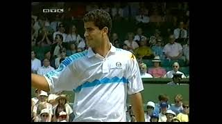 1993 Wimbledon QF  Sampras vs Becker [upl. by Eednim]