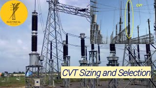 Capacitive Voltage Transformer Sizing and Selection  CVT  IEC [upl. by Ahsiadal]