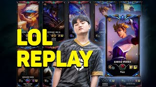 Lol Replay  Peyz Ezreal 1600LP KR Challenger Gamepplay Adc [upl. by Alpers]