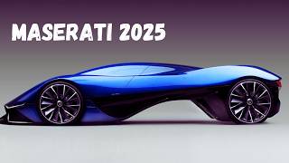 Maserati New Model 2025  New Model Modified Cars maserati electronic 2025 [upl. by Enyawed]