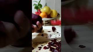 Peeling Beetroot 😍😋😋 shorts shortsasmr peeling beetroot freshproduce [upl. by Byrdie]