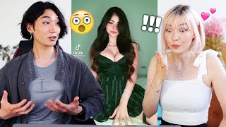 Couple Reacts To Tiktok Outfit Change Challenge Together this got spicy [upl. by Iadrahc167]