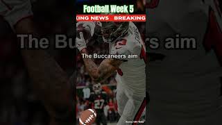 Buccaneers vs Falcons nfl football week5 usa news shorts [upl. by Htebaras]