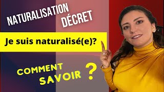 Trouver votre nom au JO  Naturalisation par décret Important [upl. by Caswell]