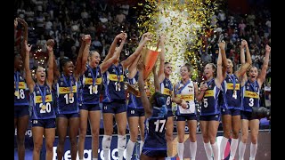 FINALE EUROPEO di PALLAVOLO femminile Italia  Serbia [upl. by Simons]