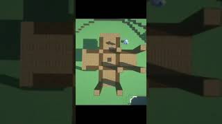 Minecraft Treehouse Tutorial shorts [upl. by Mordy]