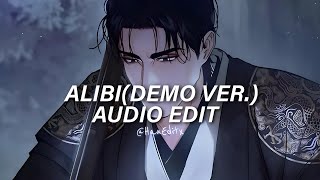 ALIBI Tiktok Version  SEVDALIZA Ft PABLLO VITTAR amp YSEULT Edit Audio [upl. by Hnahym204]