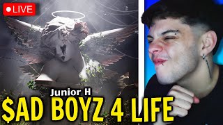 REACCION Junior H  AD BOYZ 4 LIFE II  Álbum Completo [upl. by Atniuqal]