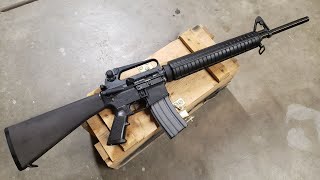 Bushmaster XM15E2S HBAR  A2 Fixed Carry Handle Love [upl. by Wang53]