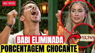 🔥A FAZENDA 16 ao vivo ELIMINAÇÃO ao vivo EM A FAZENDA 16 ENTRE SACHA ALBERT E BABI ENQUETES CHOCA [upl. by Christos270]