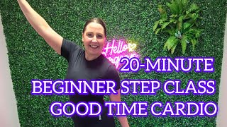 20MINUTE BEGINNER STEP CLASS [upl. by Nafri]