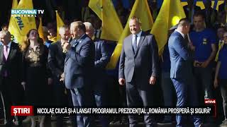 Nicolae Ciuca sia lansat Programul prezidential „Romania prospera si sigura” [upl. by Miran314]