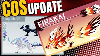 Exciting New Creatures in Sonaria Firakai amp Emphines Revealed  Fireworks Event Part 2 [upl. by Chon]