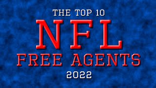 The top 10 NFL free agents in 2022 video [upl. by Knipe635]