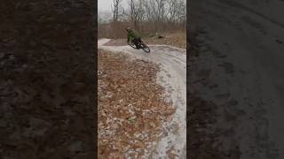 Winter Mountain Biking in MN  Some Snow Some Dirt  Always Cold mtb braemar wintermtb [upl. by Siwel672]