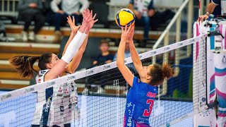 💥🏐 HIGHLIGHTS  Itas TrentinoWash4Green Pinerolo 23 13° turno di A1 femminile [upl. by Gweneth]