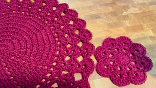 COMO TEJER PORTAVASOS A CROCHET 🧶 PASO A PASO FACIL Y RAPIDO [upl. by Eiramaneet]