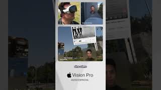 Apple Vision Pro descubriendo Facetime [upl. by Grier]