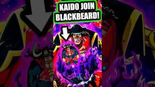 Blackbeard Blows Kaido To Make Him Join His Pirate Crew In One Piece 😭 shorts anime onepiece [upl. by Juakn]