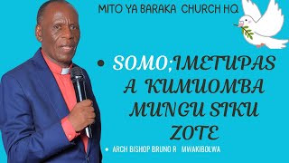 LIVE IBADA YA MAOMBI NA MAOMBEZI  IJUMAA TRH 08112024  MITO YA BARAKA CHURCH HQ [upl. by Ysdnil]