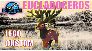 EUCLADOCEROS LEGO JURASSIC WORLD CUSTOM MEGAFAUNA [upl. by Spalding]