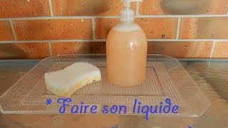 Faire son liquide vaisselle maison [upl. by Ardnuahc]