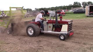 WAMBO 2024 modified open garden tractor pull [upl. by Marino]